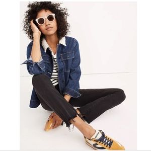 5/$25 MADEWELL Cali Demi-Boot black jeans